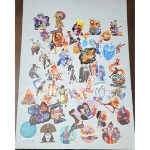 Danganronpa Decal Vinyl Sticker Pack 54 pc Manga Anime Monokuma 2 inch, 3 inch